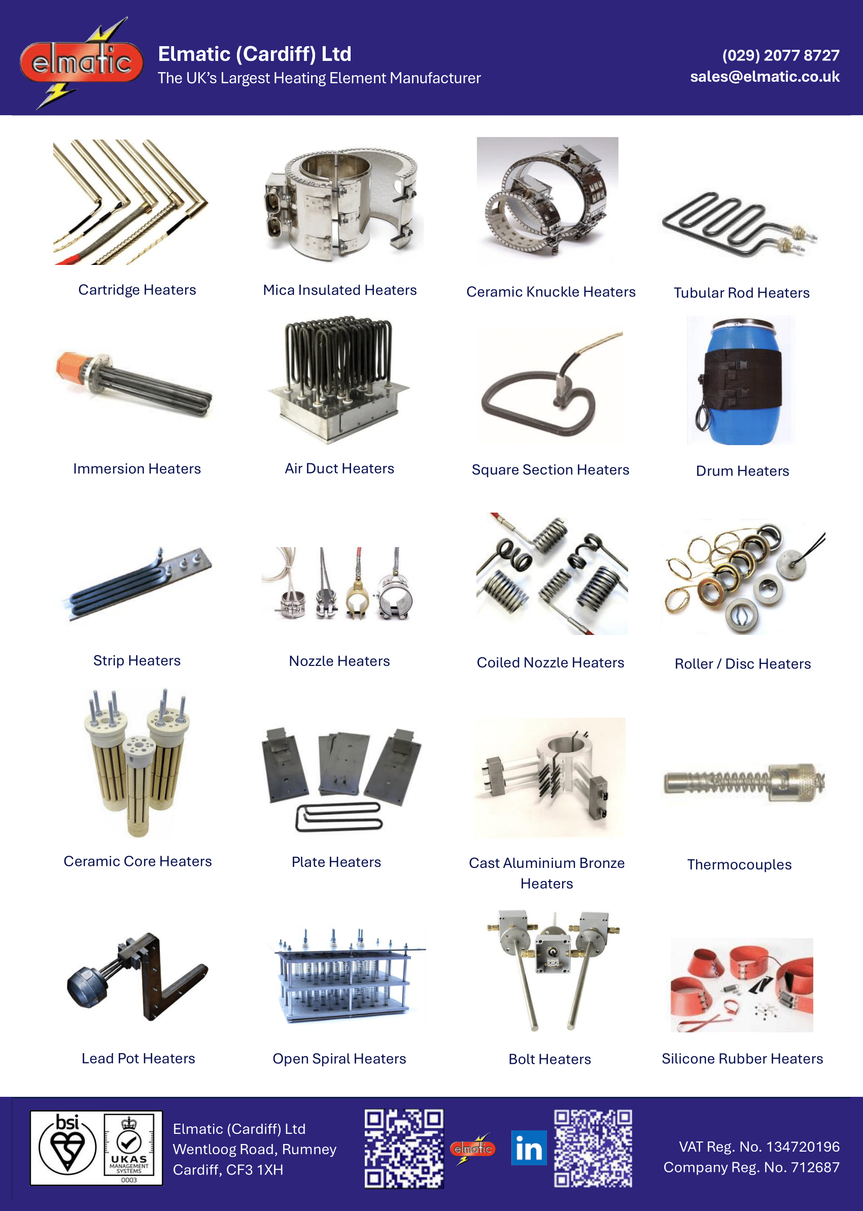 New Product Range Flyer